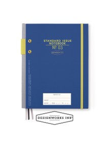 JBE86-2155EU Standard issue planner notebook - cobalt and citron